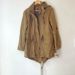 NEW Levi Straus Khaki Long Jacket NWT - Size M